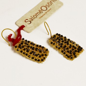 Salomé Osorio | Earrings Spinel rectangle earrings