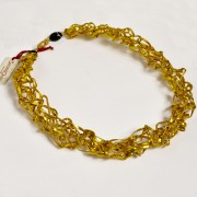 Salomé Osorio | Necklaces Large golden braid necklace