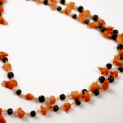 Salomé Osorio | Necklaces Long Necklace Coral & Esmerald